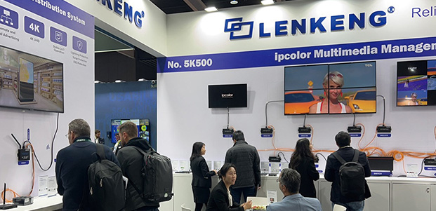 LENKENG Unveils Cutting-Edge AV and Digital Signage Innovations at ISE 2025